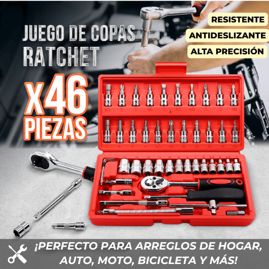 Kit MasterRatchet 46 en 1 – Repara tú mismo