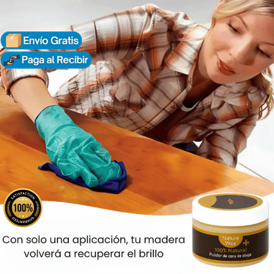 🐝 BeeWax™ – Cera Restauradora de Madera