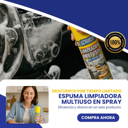 Limpiador espuma mágico para eliminar manchas