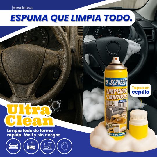 Limpiador espuma mágico para eliminar manchas