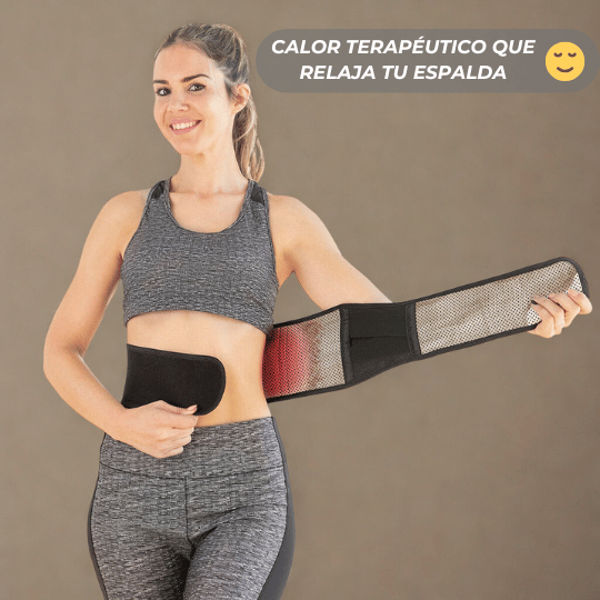 Faja Lumbar Térmica y Correctora de Postura
