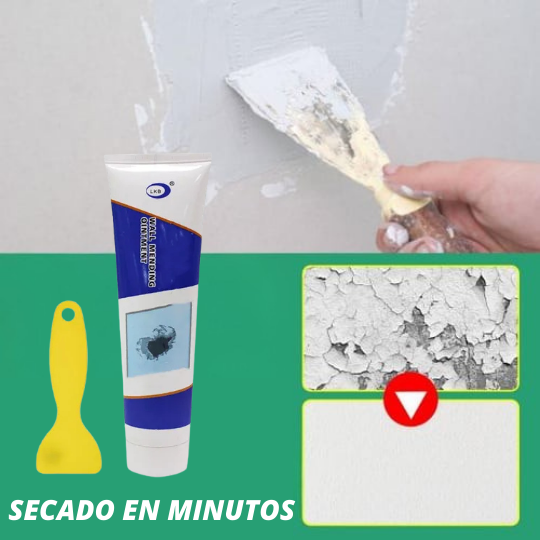 Crema reparadora de pared 2x1 + Espátulas GRATIS