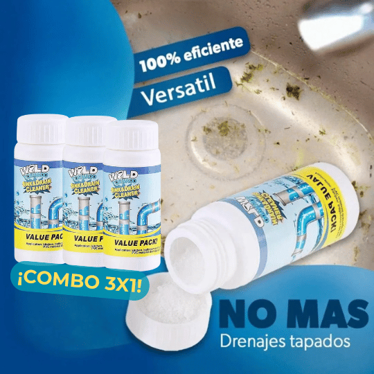 COMBO 3X1 - Destapador de Drenaje y Cañerías