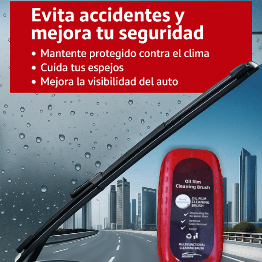 🧽 Cepillo Antiempañante para proteger tu auto