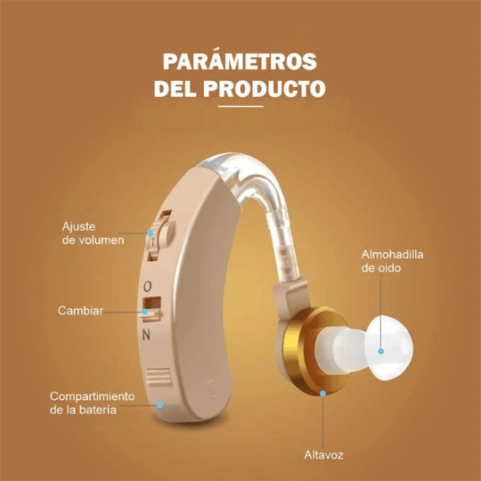 Audífono ClearTone™ para escuchar con claridad 🔊