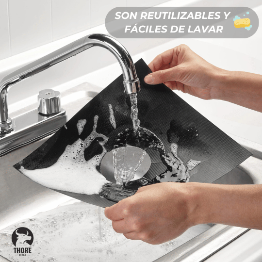 PACK 4 Fundas Protectoras de Encimera a Gas