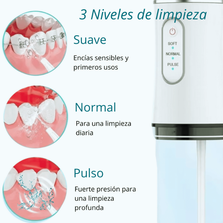 Irrigador Dental para sonreír con confianza