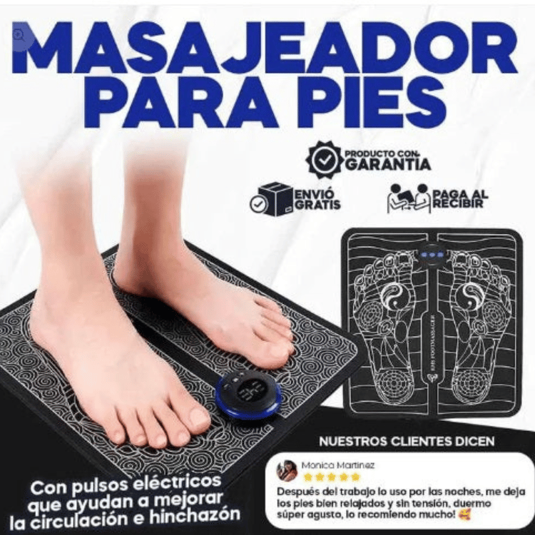 Masajeador para aliviar la presión de pies