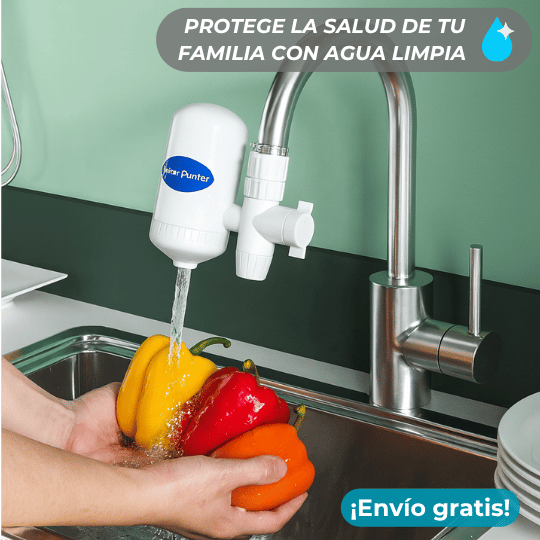 Purificador de Agua para Grifo - Limpieza y Seguridad 💧