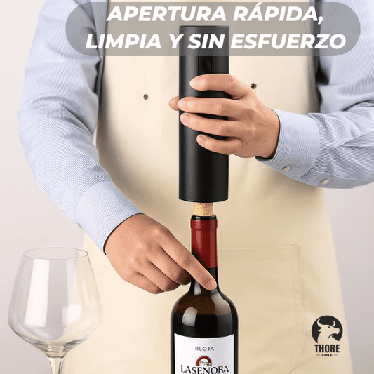 Sacacorchos automático🍷 - Abre vinos con Facilidad