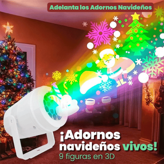 Proyector De Figuras Navideñas - Festiluz