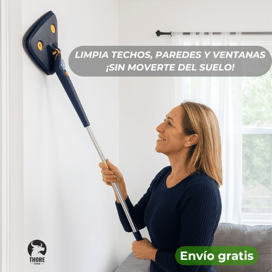 Mopa Triangular 360° para limpieza sin esfuerzo