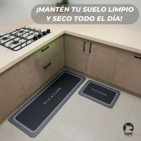 COMBO 2x1 Alfombras Absorbentes (Grande + Mediana GRATIS)