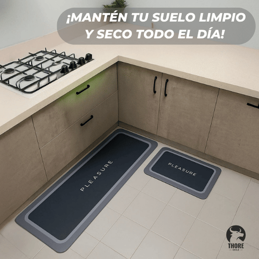 COMBO 2x1 Alfombras Absorbentes (Grande + Mediana GRATIS)