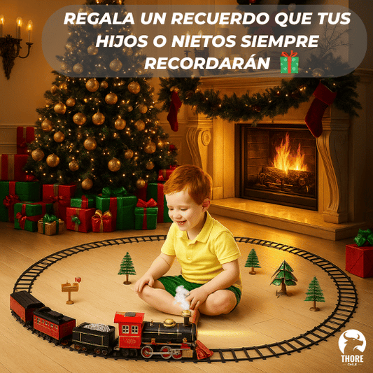 Set de 23 Piezas - Tren Eléctrico Navideño North Express🚂