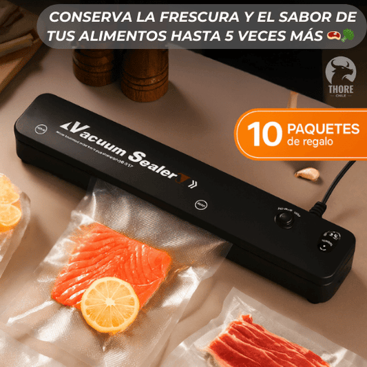 Máquina Selladora al Vacío + 10 bolsas de Regalo