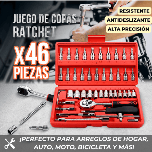 Kit MasterRatchet 46 en 1 – Repara tú mismo