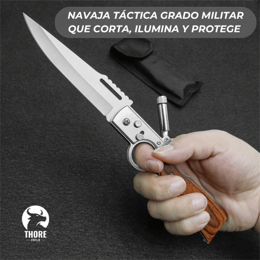 Navaja Táctica Militar Plegable de Bolsillo 🔪