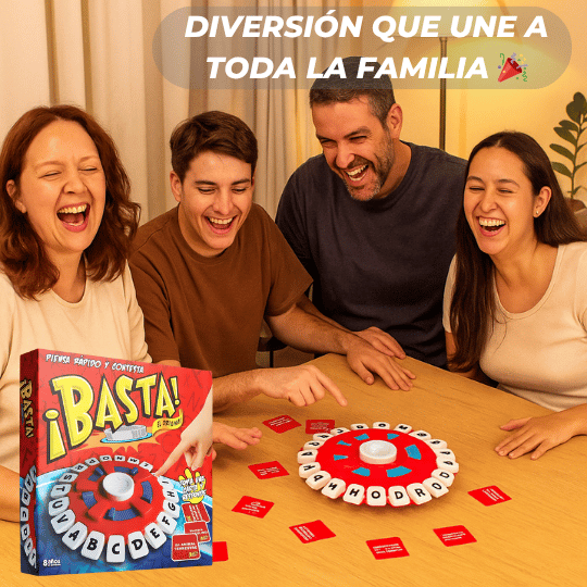 Juego de Mesa Basta® para reír con familia y amigos