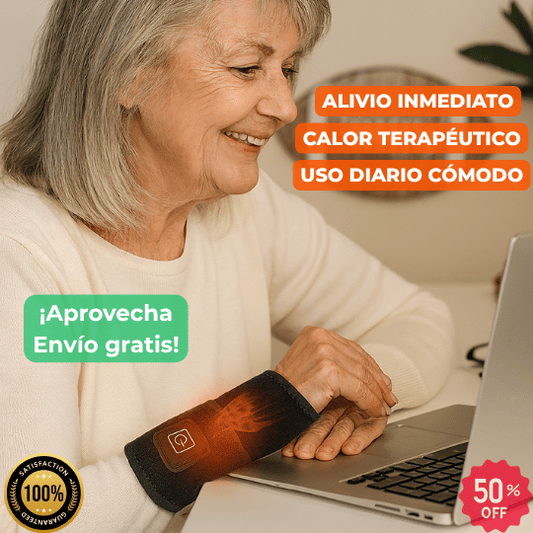 Muñequera Térmica - Combate Artritis y Tunel Carpiano