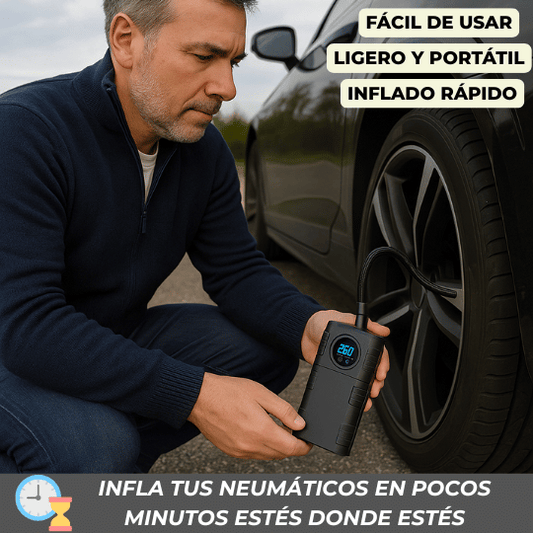 Inflador SmartAir💨 para emergencias sin estrés