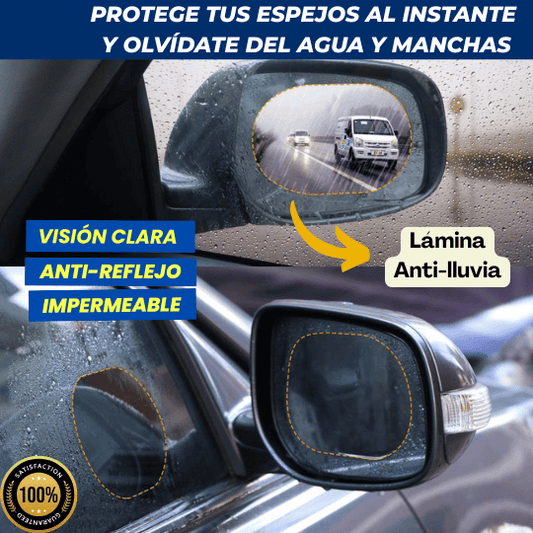 Laminas impermeables protege tus espejos 2x1