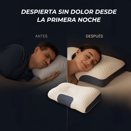 Almohada Viscoelástica -Descanso profundo y reparador🌙