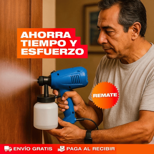 Pistola de Pintura Eléctrica + Ebook GRATIS