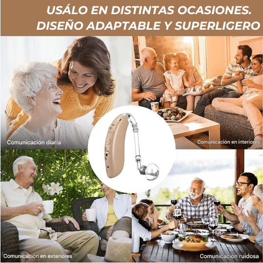 Audífono ClearTone™ para escuchar con claridad 🔊