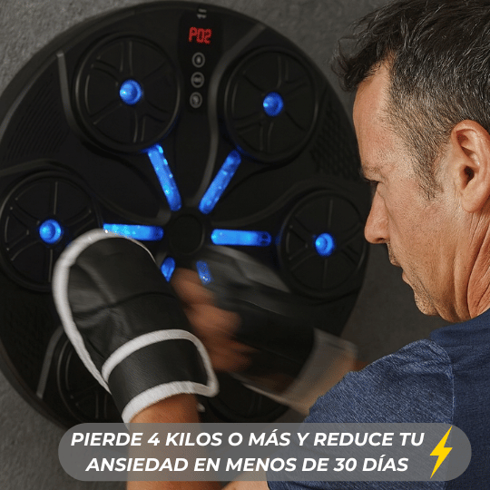 Máquina de Boxeo Musical + Guantes GRATIS