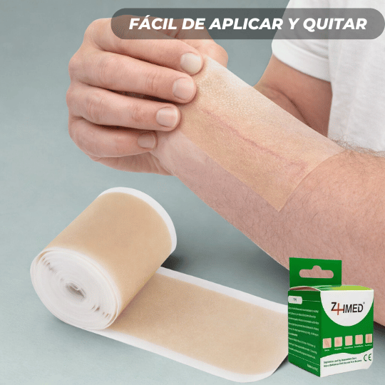 Rollo de Silicona ScarPro™ – Atenúa cicatrices y marcas visibles