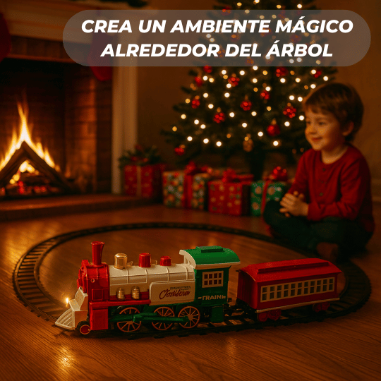 Set de 23 Piezas - Tren Eléctrico Navideño North Express🚂