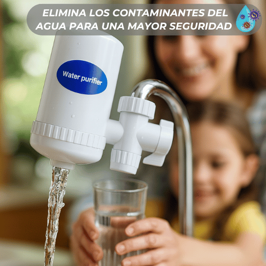 Purificador de Agua para Grifo - Limpieza y Seguridad 💧