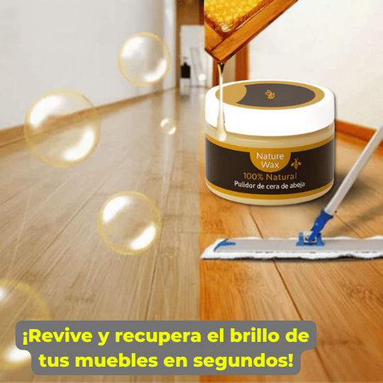 🐝 BeeWax™ – Cera Restauradora de Madera