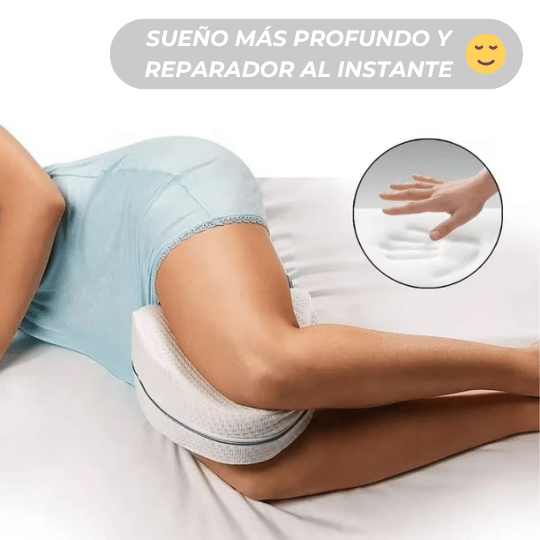 Cojín Ergonómico para Piernas – Reduce presión en espalda y caderas🌙