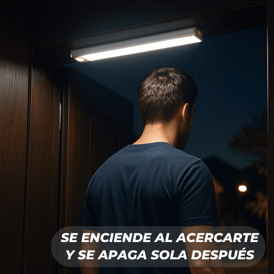 Luz Led Barra Con Sensor Movimiento 30cm