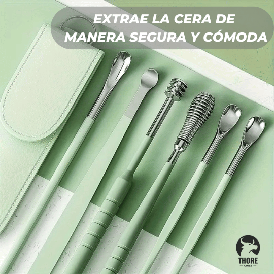EarCare - Kit Profesional X6 Limpia Oídos