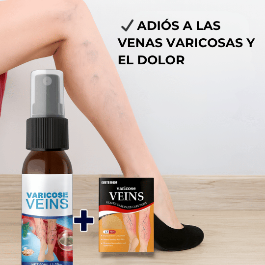 PACK - Spray Antivarices + 12 Parches Gratis