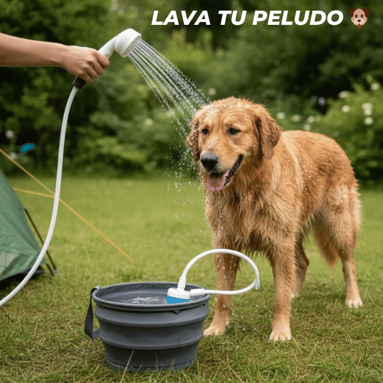 Ducha Portátil - Limpieza inmediata para camping, playa y más