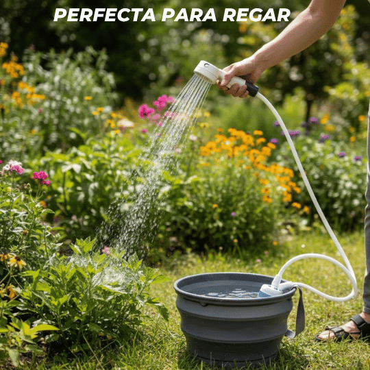 Ducha Portátil - Limpieza inmediata para camping, playa y más