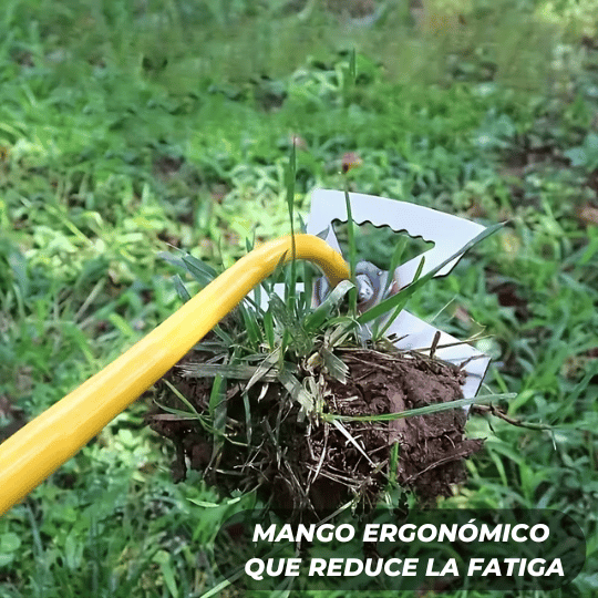 Rastrillo de Acero Extractor de Malezas