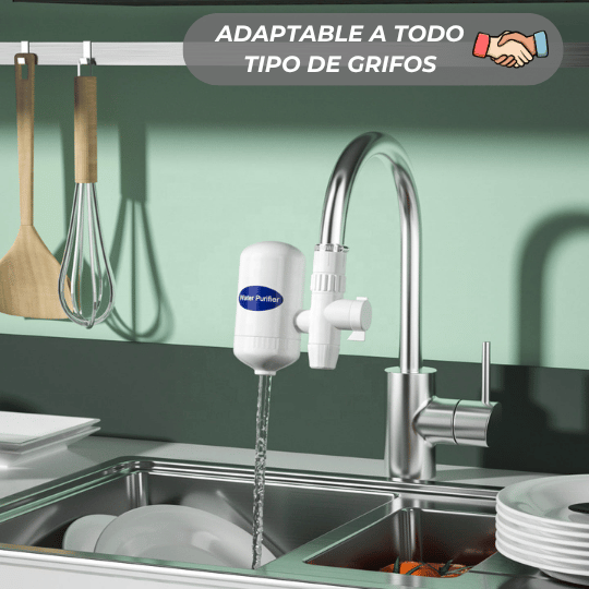 Purificador de Agua para Grifo - Limpieza y Seguridad 💧