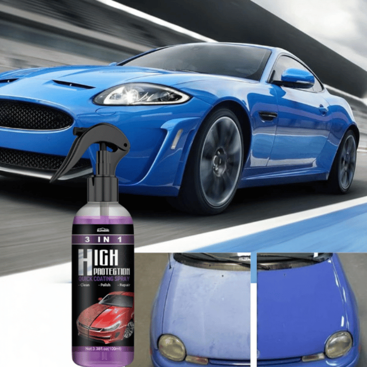 Spray Recubrimiento Cerámico - Limpia, protege y da brillo a tu auto