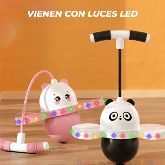 Saltarín con luces LED JumpiBall™ - Diversión en cualquier lugar