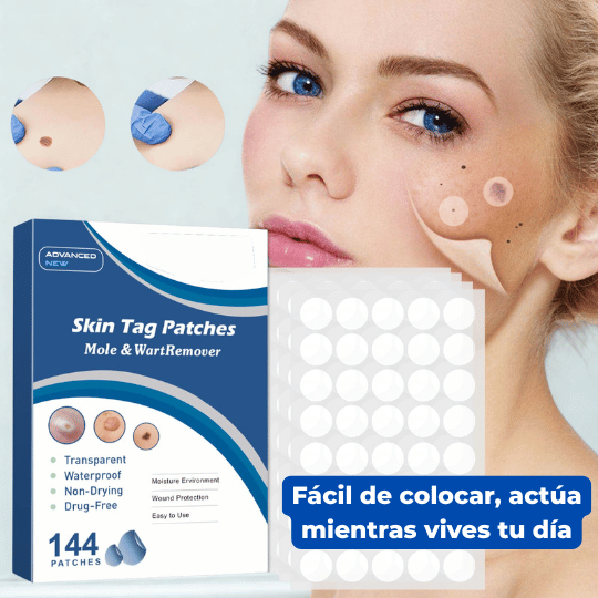 Formuclear™144 – Parches para eliminar verrugas