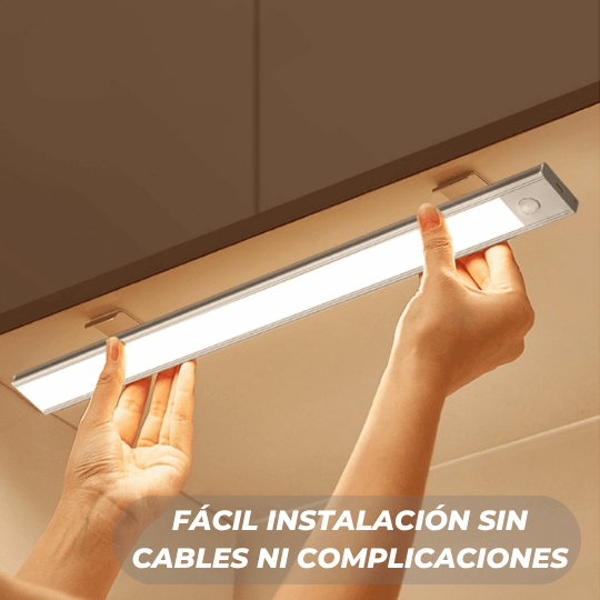 Luz Led Barra Con Sensor Movimiento 30cm