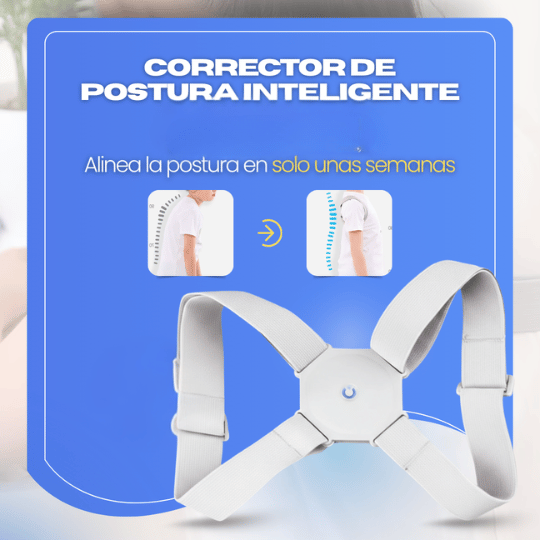 Corrector de Postura Inteligente - Talla única adaptable