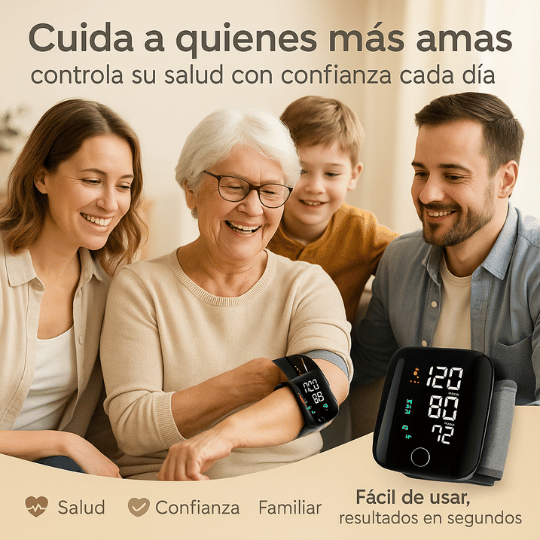 Tensiómetro de muñeca - Protege tu salud a 1 click