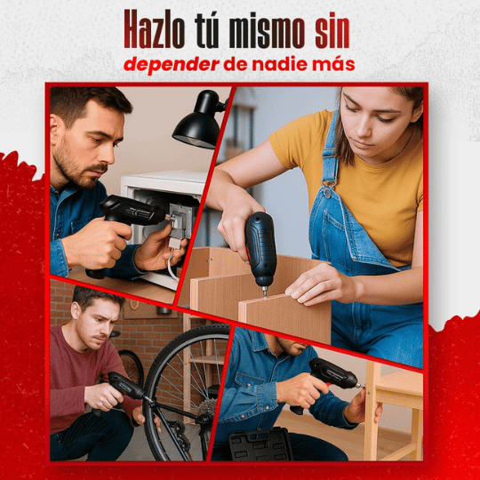 Kit Destornillador Eléctrico PowerTor™ ⚡