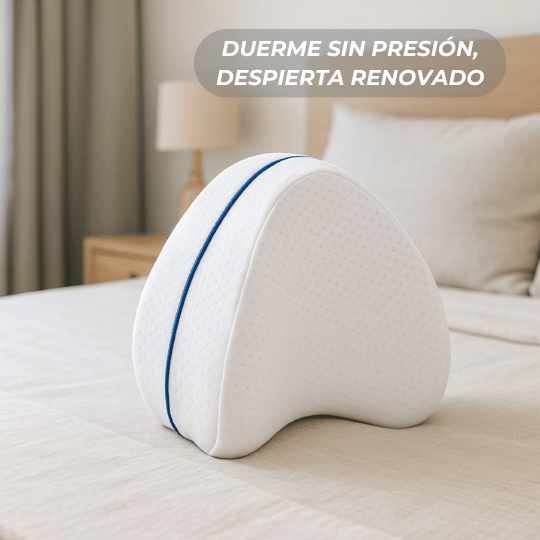 Cojín Ergonómico para Piernas – Reduce presión en espalda y caderas🌙